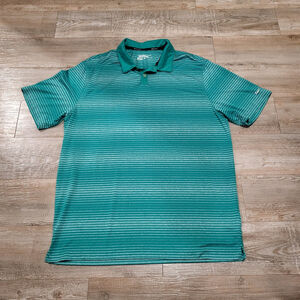 NIKE Performance Dri Fit Golf Polo Shirt Fit Short Sleeve Mens Size XL